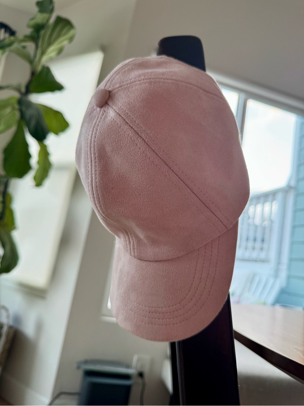Ann Taylor Soft Pink Baseball Cap